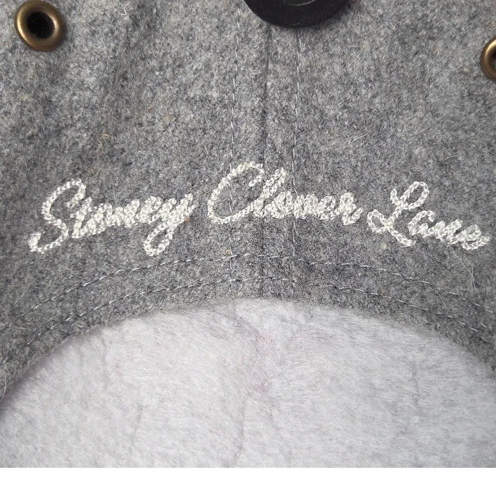 Stoney‎ Clover 47 Brand Kansas City Chiefs Hat Gray Red Wool Adjustable OSFA New